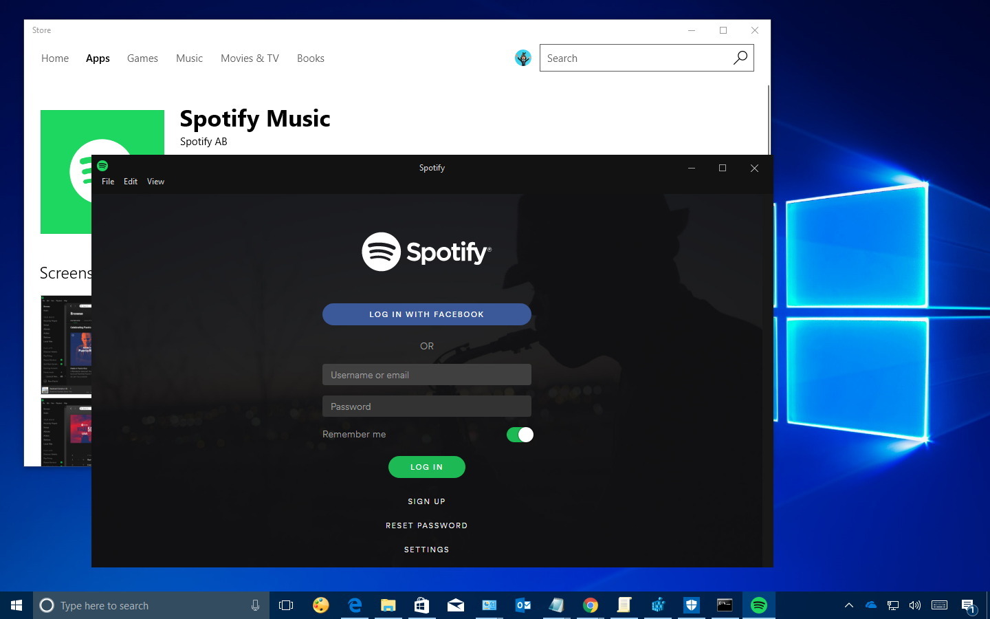 Remove Spotify Windows 10 App